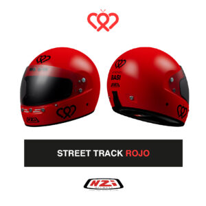 Casco Moto Rojo NZI - Amariain Basi